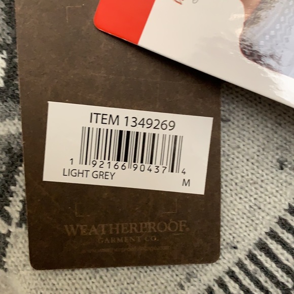 WEATHERPROOF VINTAGE Women’s Light Grey Sweater - Picture 6 of 6